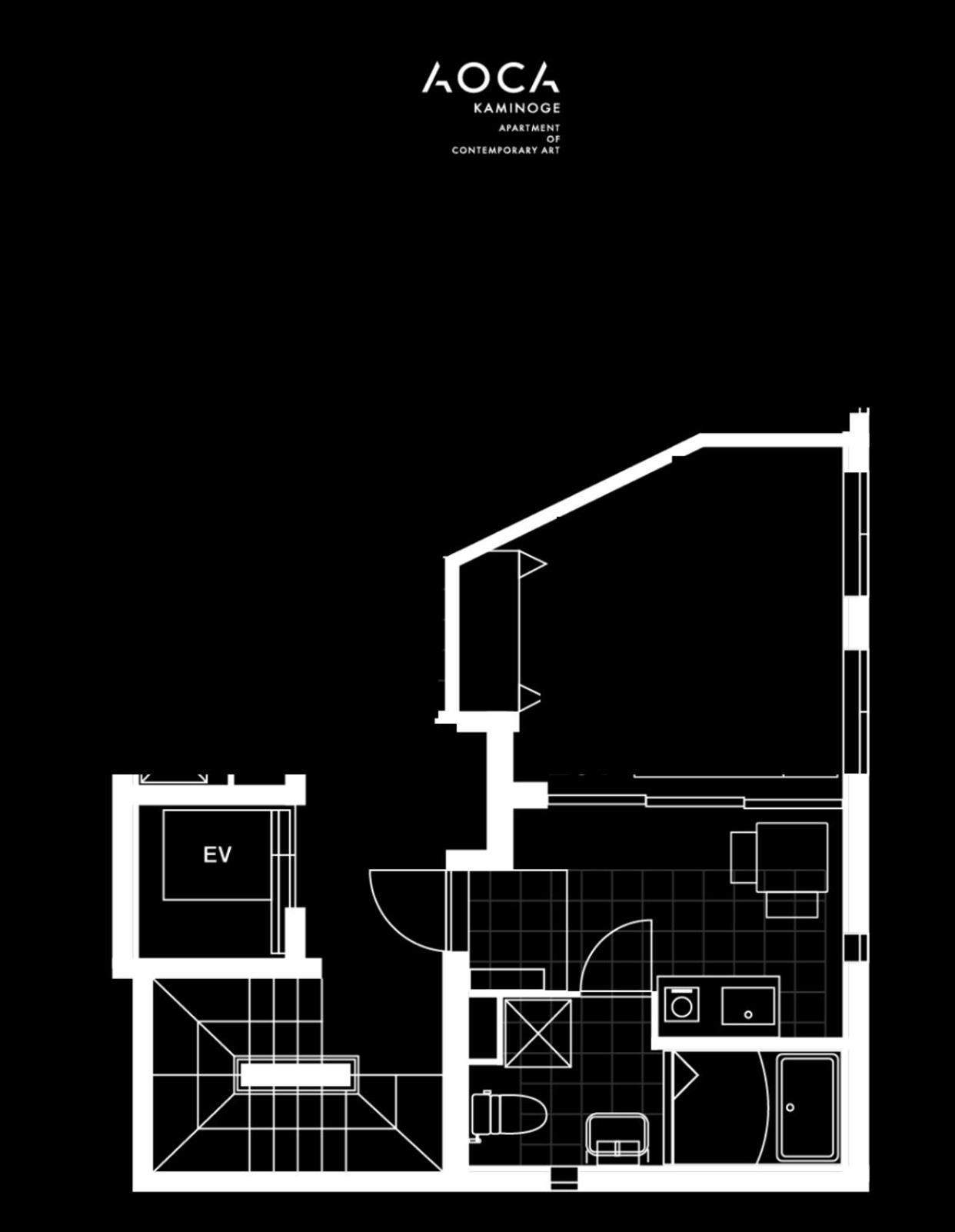 The Aoca Tokyo Kaminoge Apartment Bagian luar foto